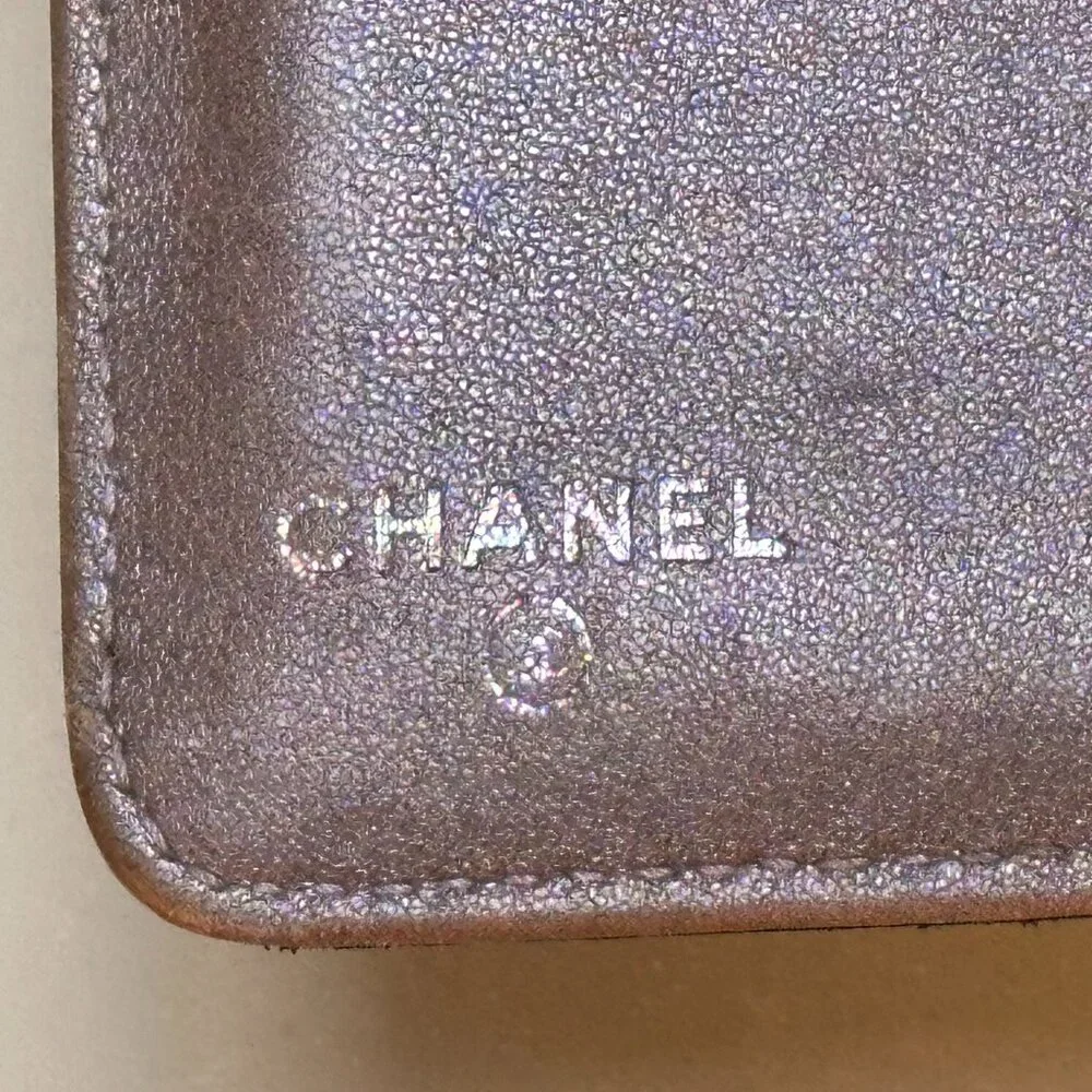 CHANEL Camellia Embossed Floral Zip Wallet - Picture 7 of 12